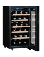 La Sommelière LS18SILENCE refroidisseur à vin Hybrid wine cooler Pose libre Noir 18 bouteille(s)