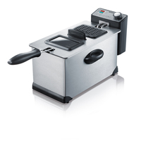 Severin FR 2431 Unique 3 L Autonome 2000 W Friteuse Acier inoxydable