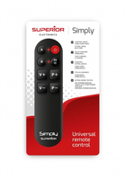 Superior Electronics Simply télécommande TV Appuyez sur les boutons