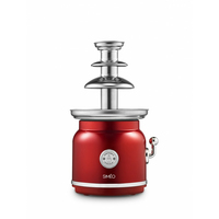 Simeo FCH450 fontaine à chocolat Rouge, Acier inoxydable 90 W