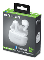 Muse M-270 TWS écouteur/casque True Wireless Stereo (TWS) Ecouteurs Appels/Musique Bluetooth Blanc