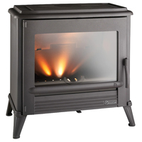 Invicta Modena poêle Autoportante Briquettes de bois Noir