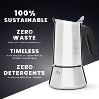 Bialetti Venus box Cafetière à moka 0,2 L Argent