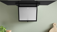 Bosch DWK67FN60 hotte Montée au mur Noir 768 m³/h A+