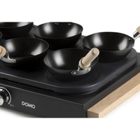 Domo DO8716W wok électrique Noir