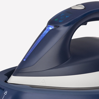 H.Koenig V7 Centrale vapeur 2600 W 1,5 L Semelle en céramique Bleu, Blanc