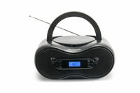 ?SCHNEIDER CONSUMER GMSCCDBOOMBT Lecteur de CD Lecteur CD portable Noir
