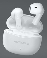 Muse M-270 TWS écouteur/casque True Wireless Stereo (TWS) Ecouteurs Appels/Musique Bluetooth Blanc