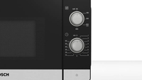 Bosch Serie 2 FFL020MS2 micro-onde Comptoir Micro-ondes uniquement 20 L 800 W Noir, Acier inoxydable