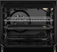 Electrolux LKI648944K four et cuisinière Electrique Plaque avec zone à induction Noir A