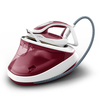 Calor GV9711C0 Centrale vapeur 3000 W 1,2 L Durilium Airglide soleplate Rouge, Blanc