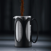Bodum KENYA Noir, Transparent