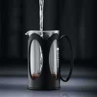 Bodum KENYA Noir, Transparent