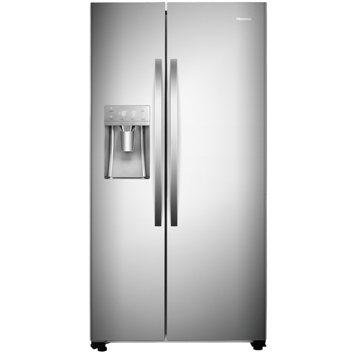 Réfrigérateur Américain L91 Cm 576L - Froid Ventilé - Inox