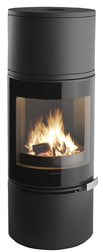 Invicta P610744 cheminée Intérieure Cheminée autonome Bois de chauffage Anthracite