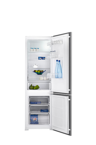 Brandt BIC1724ES réfrigérateur-congélateur Intégré (placement) 259 L E Blanc