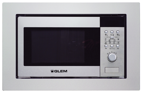 Glem Gas GMI203IX micro-onde Intégré (placement) 20 L 800 W Acier inoxydable