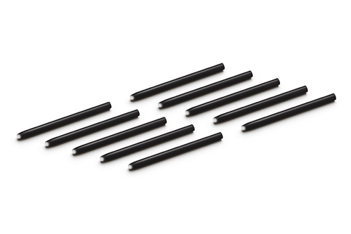 Wacom ACK20004. Product colour: Black, Compatibility: Wacom Intuos Pro: KP503E (Pro Pen), KP300E2 (Classic Pen), KP400E2 (