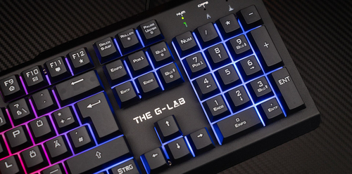 The G-Lab Combo Tungsten clavier Souris incluse FR sans fil +USB