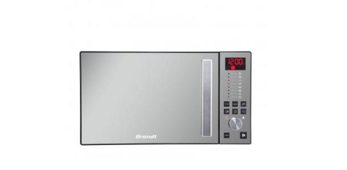 Brandt SE2616B micro-onde Comptoir 26 L 900 W Noir, Argent