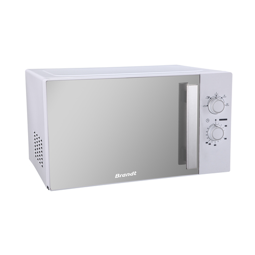 Brandt SM2606W micro-onde Comptoir 26 L 900 W Miroir, Blanc