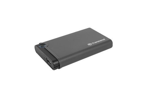 Transcend TS0GSJ25CK3 Boîtier de disques de stockage Boîtier disque dur/SSD Gris 2.5&amp;ldquot;