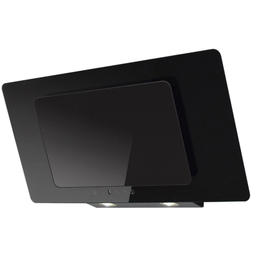 Airlux AHMI971BK hotte Montée au mur Noir 719 m³/h A