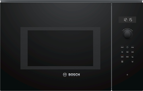 Bosch Serie 6 BFL554MB0 micro-onde Intégré (placement) Micro-ondes uniquement 25 L 900 W Noir