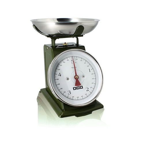 Ogo living Balances mécaniques en acier inoxydable Kaki