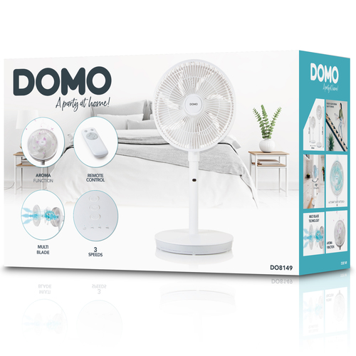 Domo DO8149 ventilateur Blanc