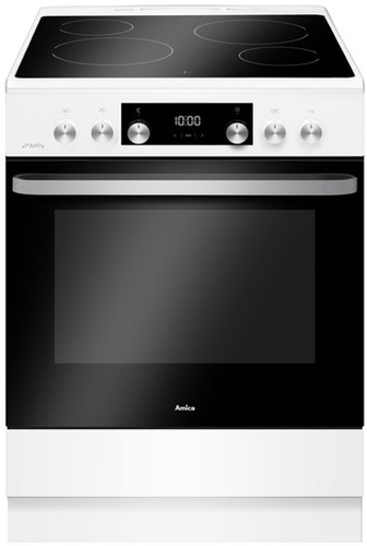 Amica ACV7005RB four et cuisinière Electrique Plaque avec zone à induction Blanc A