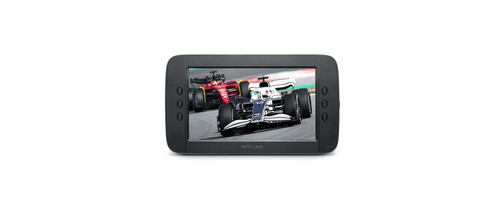 Muse M-1028 CVB Lecteur DVD/Blu-Ray portable Lecteur DVD portable Dessus de table 25,6 cm (10.1&quot;) Noir