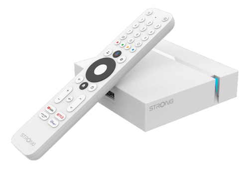 Strong LEAP-S3+V2 boîtier de télévision intelligent Blanc 4K Ultra HD 16 Go Wifi Ethernet/LAN