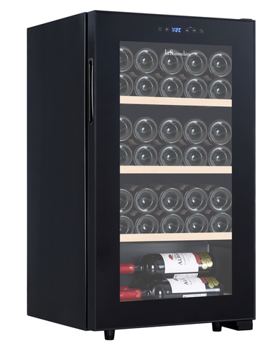 La Sommelière LS36BLACK refroidisseur à vin Refroidisseur de vin compresseur Autoportante Noir 36 bouteille(s)