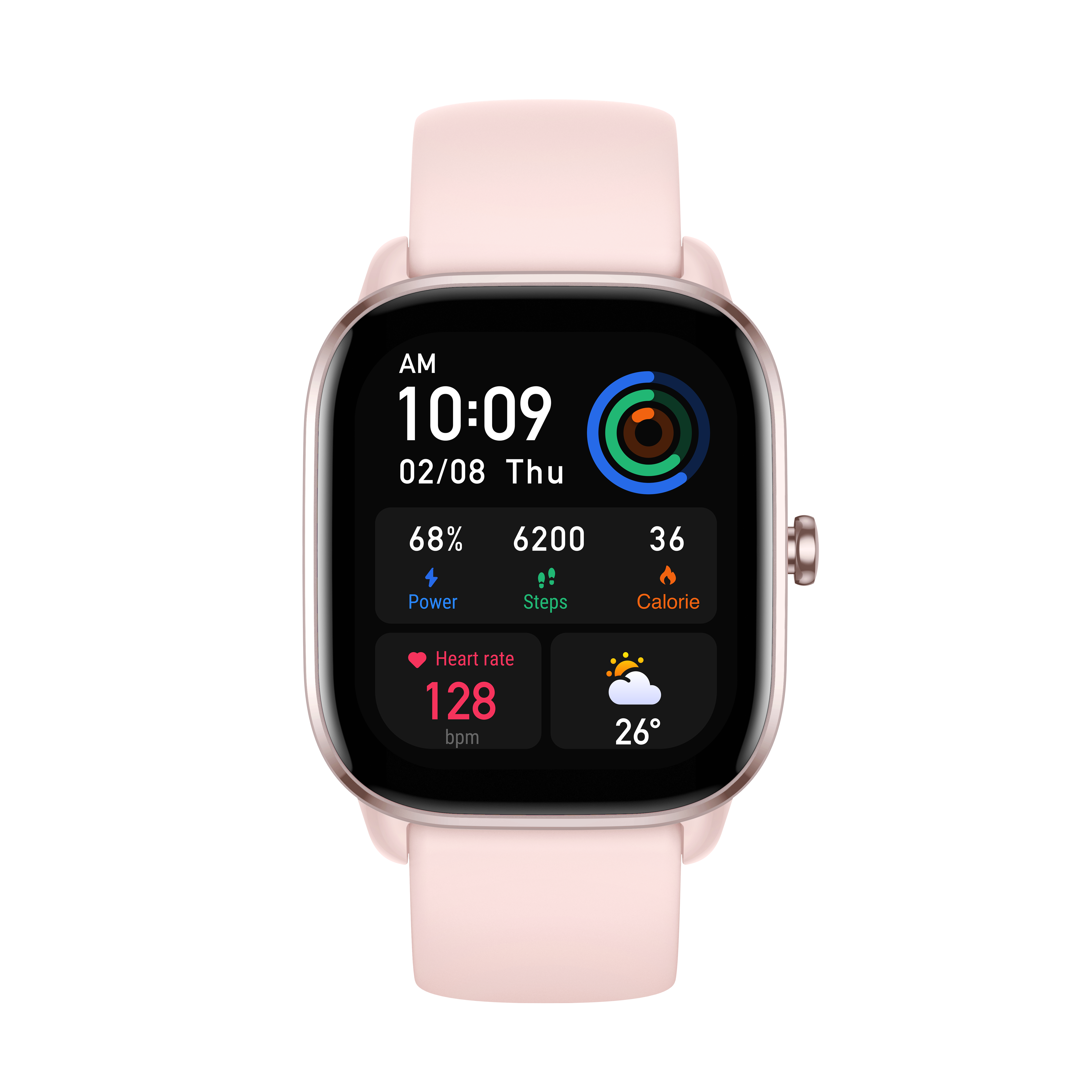 Amazfit GTS 4 mini 4,19 cm (1.65") AMOLED Rosa GPS (satélite) [GRADO B