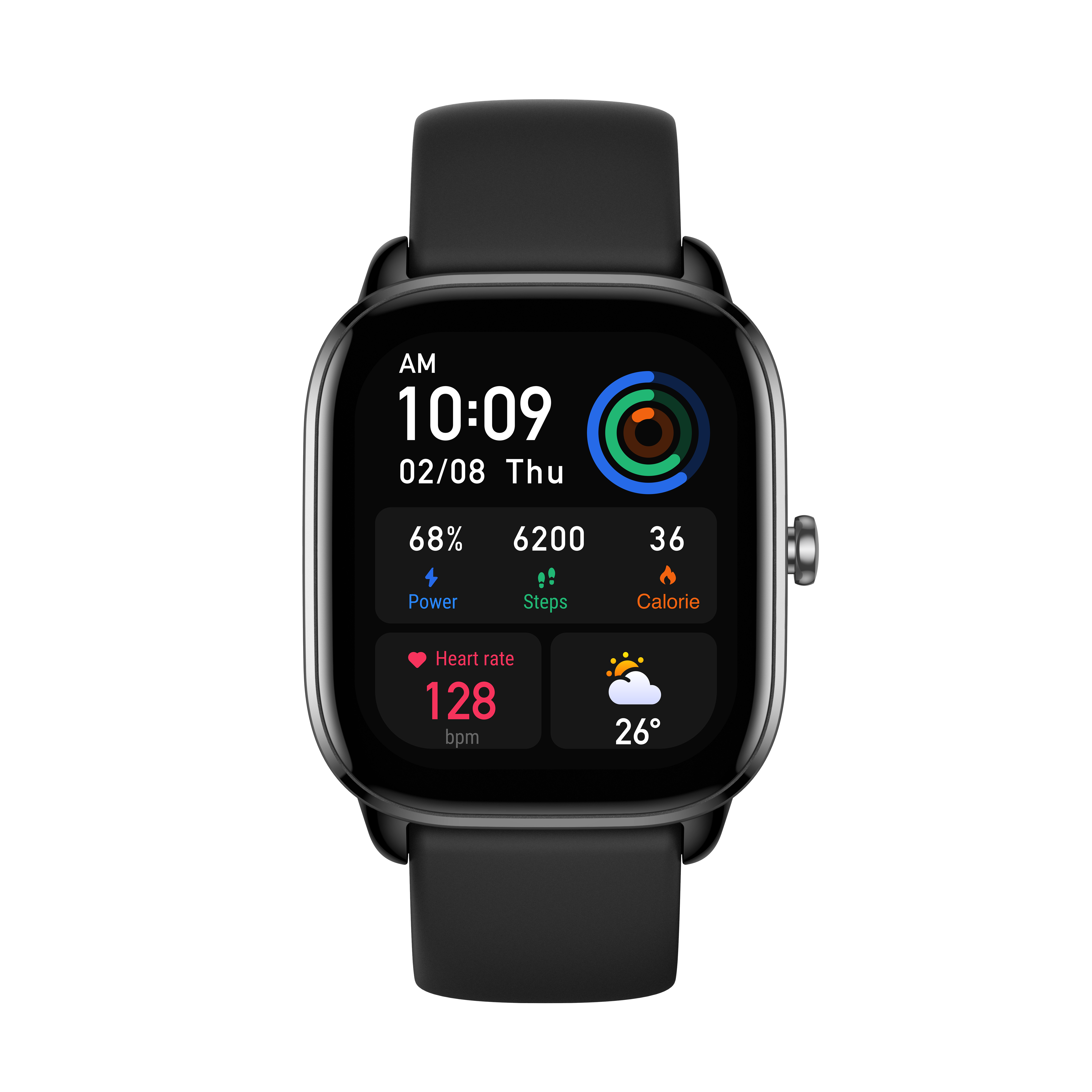 Amazfit GTS 4 mini 4,19 cm (1.65") AMOLED Negro GPS (satélite) [GRADO 