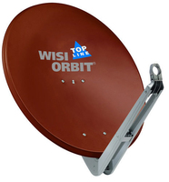 Wisi OA 85 I antenne satellites Marron, Rouge