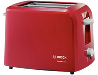 Bosch TAT3A014 grille-pain 2 part(s) 980 W Rouge