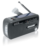 Muse MH-07DS-HYBRID Radio portable Analogique Noir