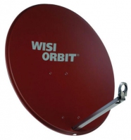 Wisi OA 38 I antenne satellites Marron, Rouge