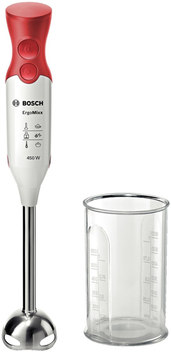 Bosch MSM64110 blender Mélangeur par immersion 450 W Rouge, Blanc