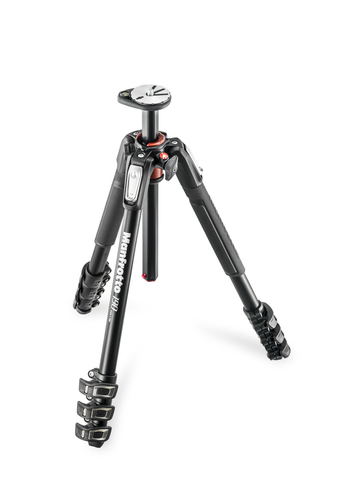 Manfrotto MT190XPRO4 trépied Caméras numériques 3 pieds Noir