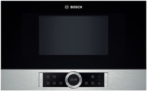 Bosch BFR634GS1 micro-onde Intégré (placement) 21 L 900 W Acier inoxydable